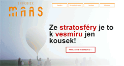Desktop Screenshot of expedicemars.eu